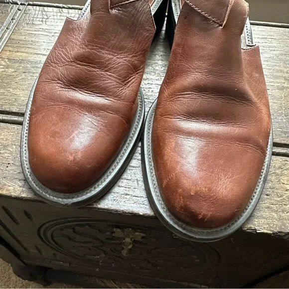 Vintage Nine West Brown Leather Mary Janes - Picture 3 of 9